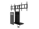 Pro-Tower M Dual - Support mobile 2x55û65 Zoll VESA 600