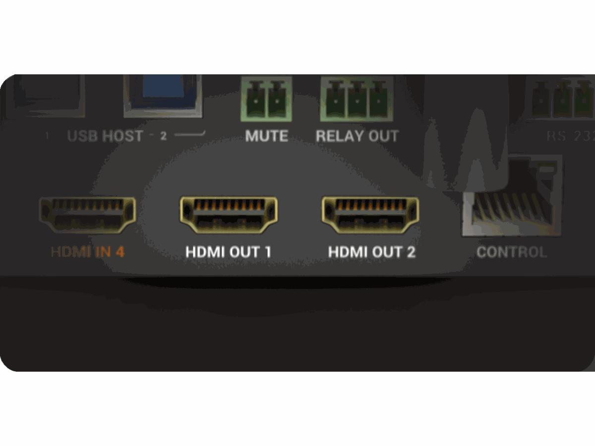 SW-640L-TX-W - Transmitter Presentation Switcher