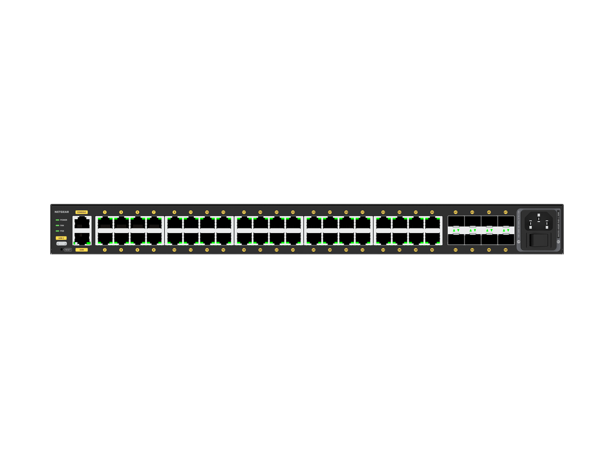 M4250-40G8F-PoE+ 40xRJ45+ 8xSFP Port - Network Switch 48 Port 1G, Managed, 480W