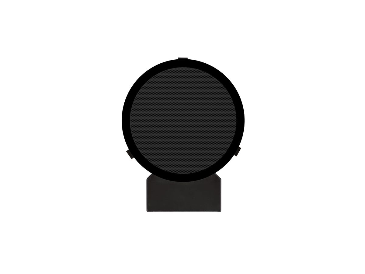 DE 170 T Polar noir - Haut-parleur encastrable à 2 voies, rond