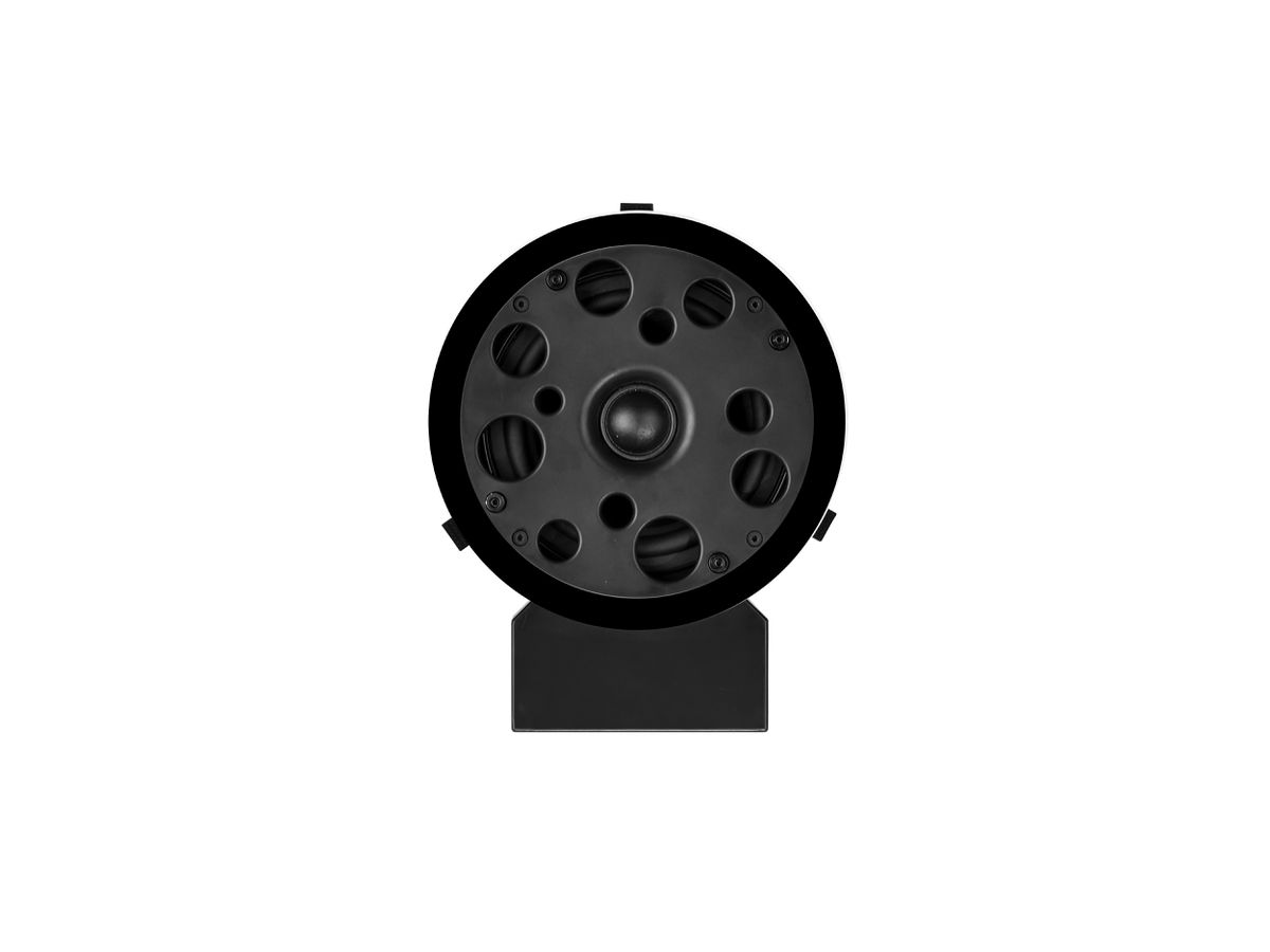 DE 170 T Polar noir - Haut-parleur encastrable à 2 voies, rond