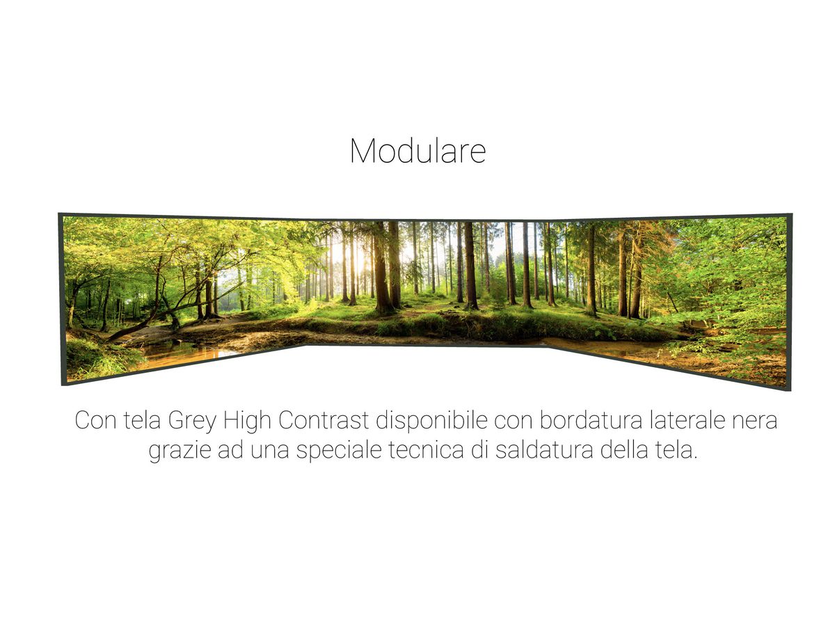 NF450HPE - New Big Frame, 16:9, 450cm Perforated