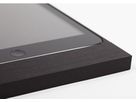 633-03 - Façade - carrée securisée iPad - 9.7" noire