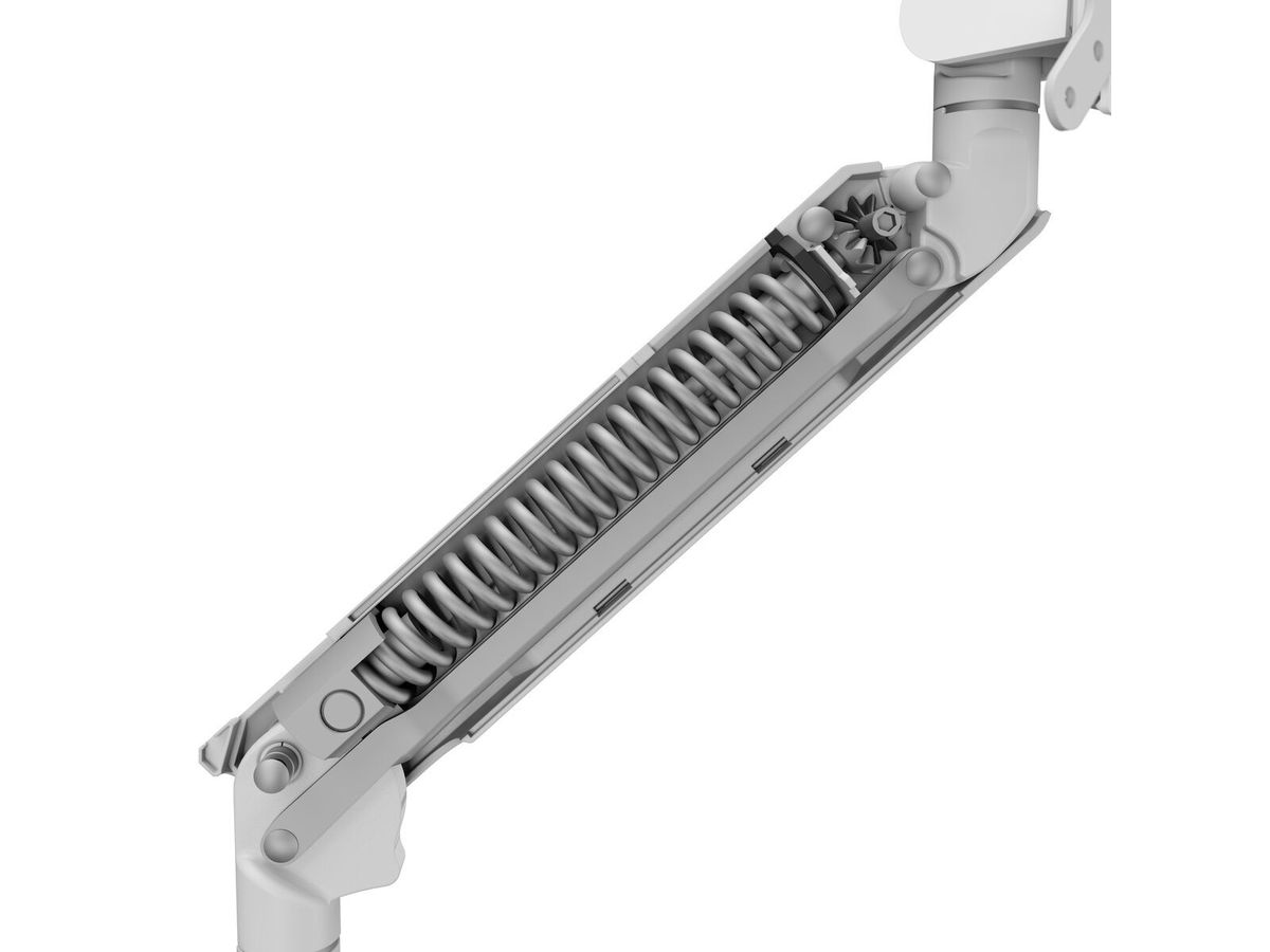 MOMO C327 - Composant pivotant Plus 27 cm blanc