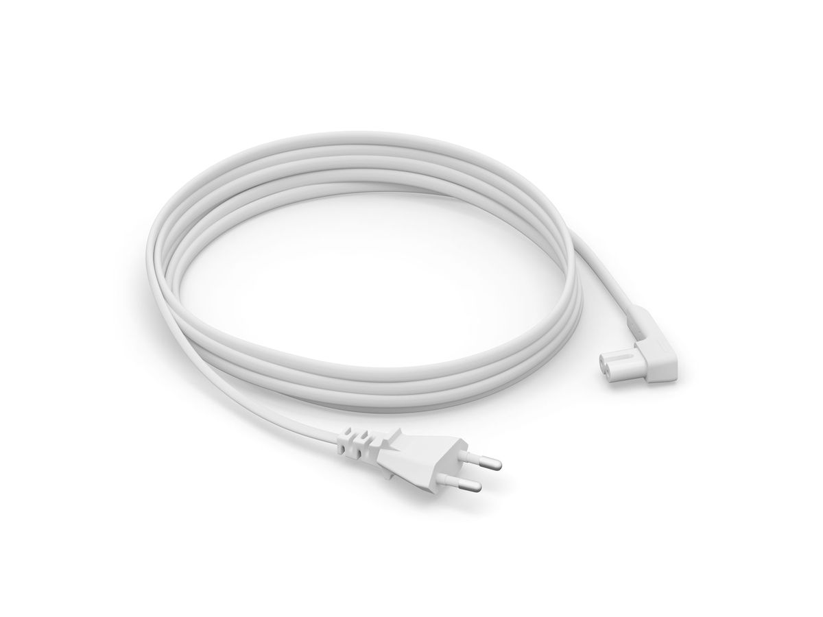 Câble dalimentation 3,5m blanc - Câble pour One, One SL, Play:1