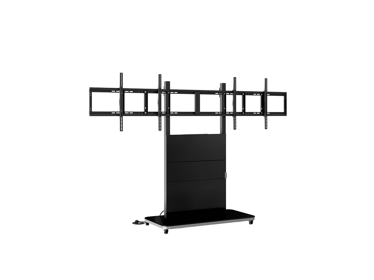 Pro-Tower L Dual - Standsystem mobil - 2 x 55-65 Zoll - VES