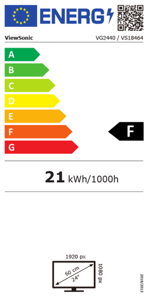 Energy label 90701032