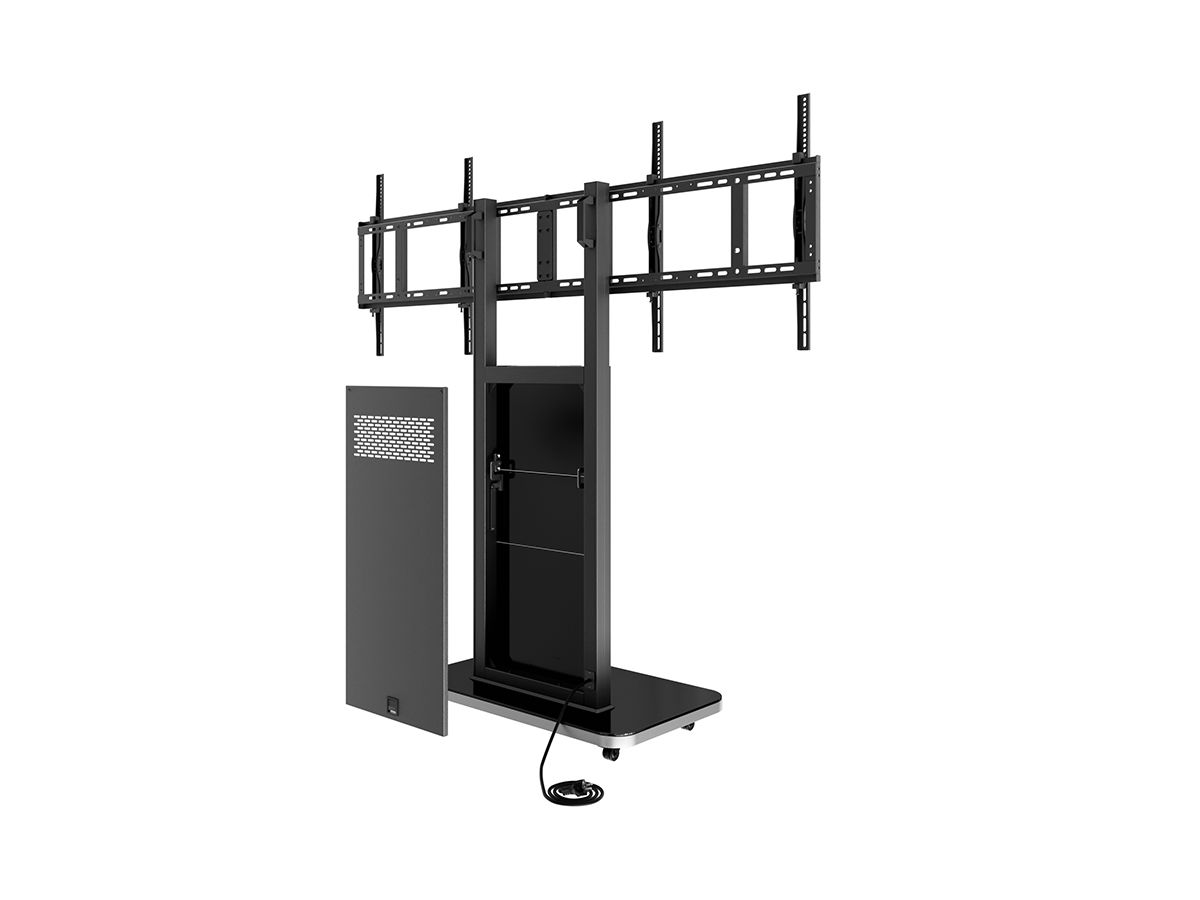 Pro-Tower M Dual - Support mobile 2x55û65 Zoll VESA 600