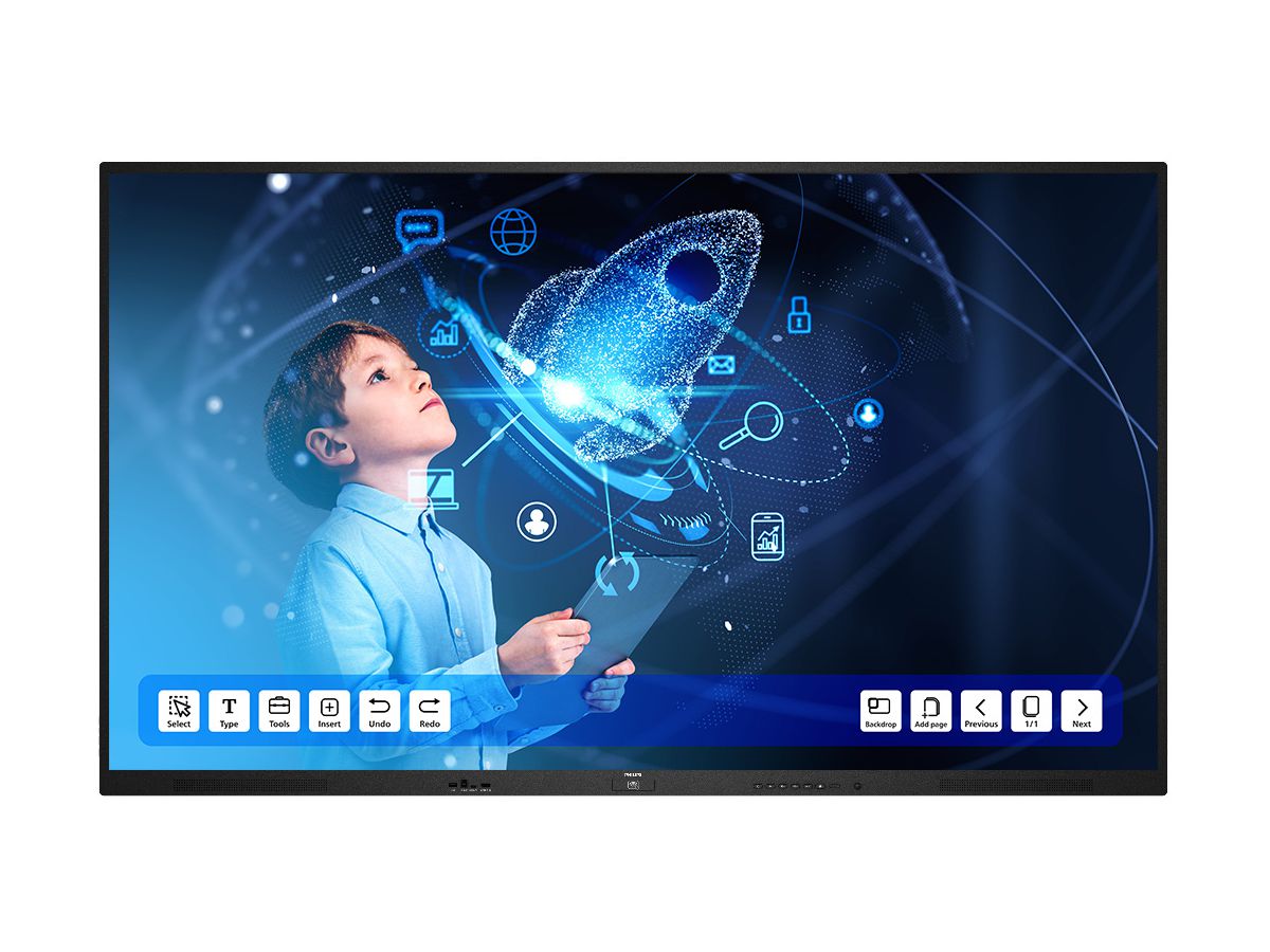 86BDL4152E/00 - 86" IFP, UHD, Incl. Wave