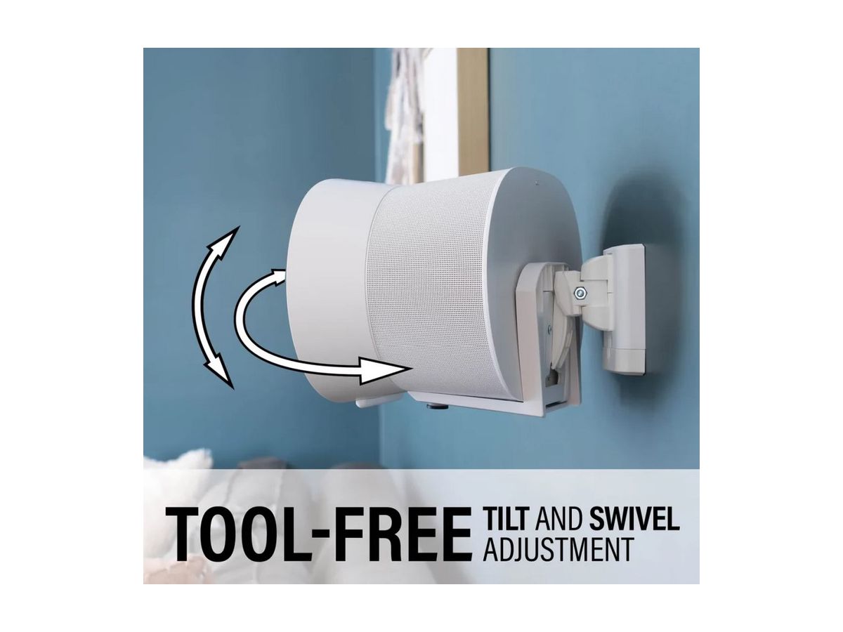 WSWME32-W2 - Support mural Sonos Era 300, blanc, Pair