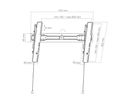 BL Superslim Tilt 600 - Fixation inclinable 55û75\ Zoll