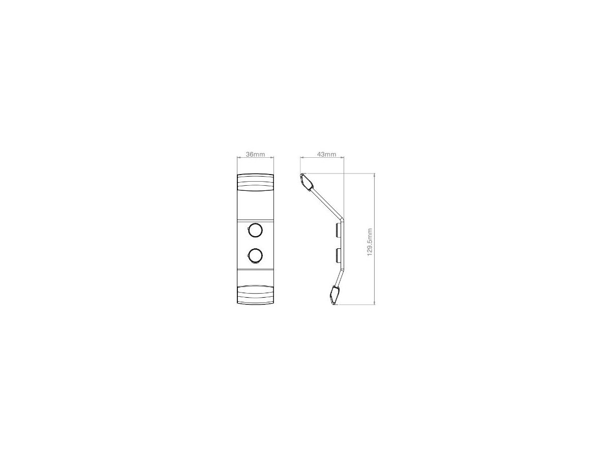 MS31PWX2 - Premium Wandhalter Sonos Move/P,  Weiss