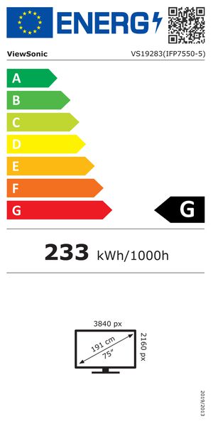 Energy label 90701934