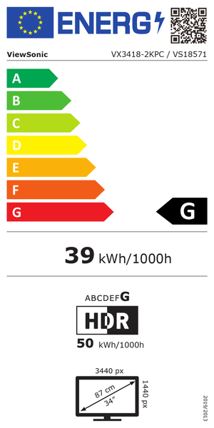 Energy label 90701149