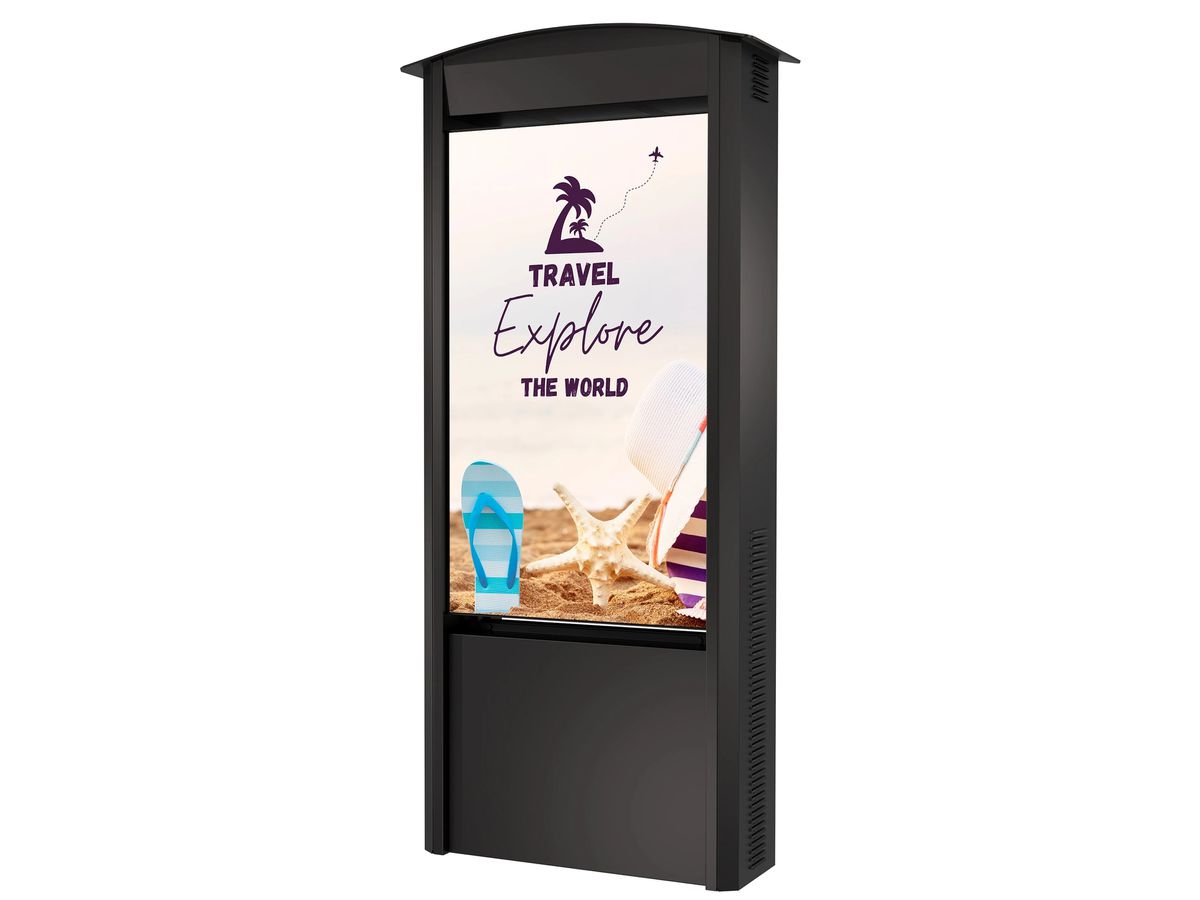 KOP55XHB2-EUK - Doppelseitiger 55" Smart Outdoor Kiosk