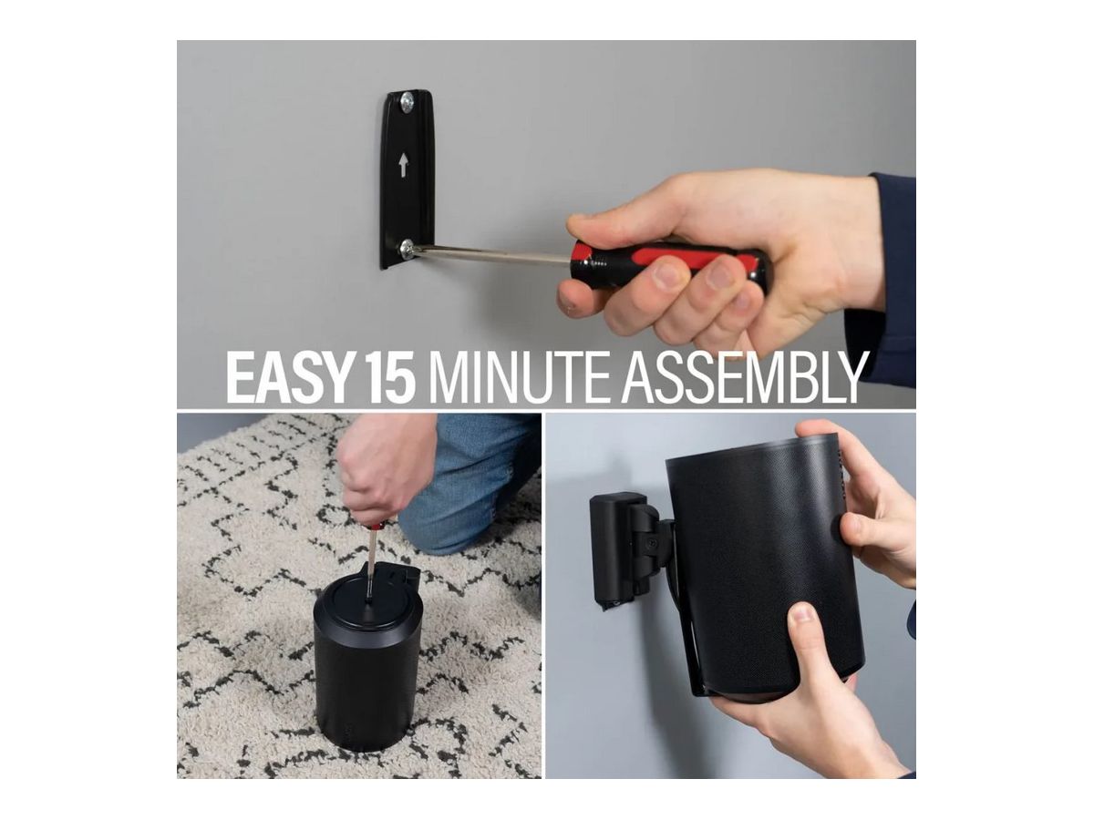 WSWME11-B2 - Wandhalter für Sonos Era 100, schwarz