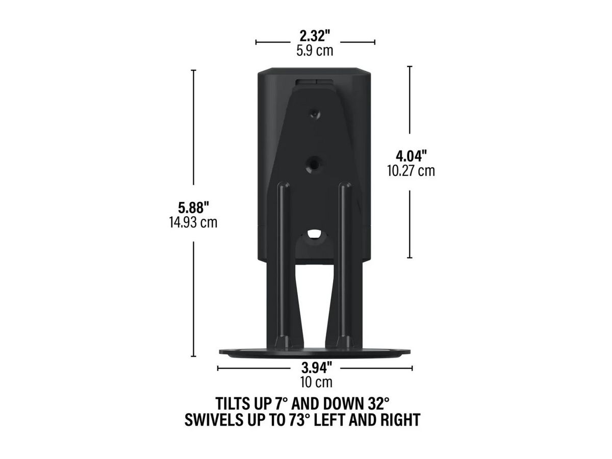 WSWME11-B2 - Wandhalter für Sonos Era 100, schwarz