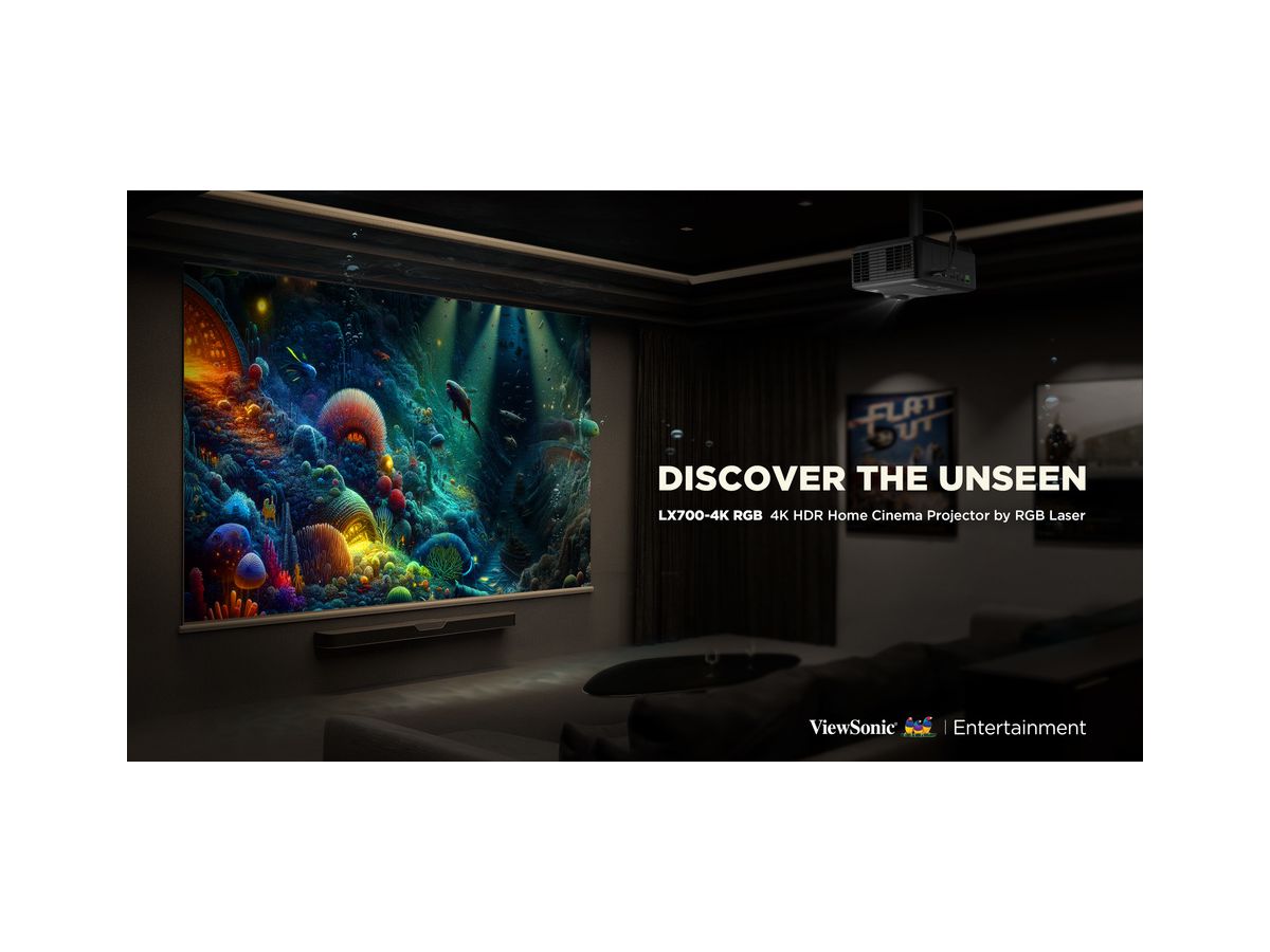 V704K - RGB Laser Beamer 4K, 5200 Lumen