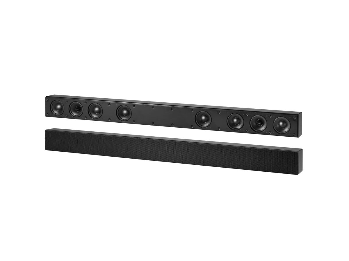 SB-A 2.0 schwarz - Aktive Stereo-Soundbar mit DSP, 2 x 50 W