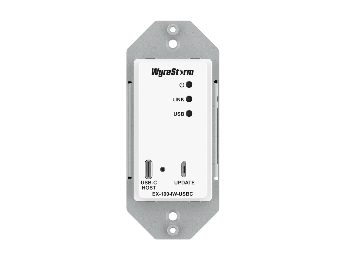 EX-100-IW-USBC - Inwall USB3.2 -HDBT Kit