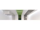 SURFACE acoustic wall - fiber white - 60cm 4-point suspension