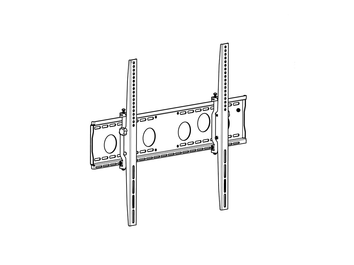 WH 85 T - HD - Support mural inclinable 55û110 Zoll