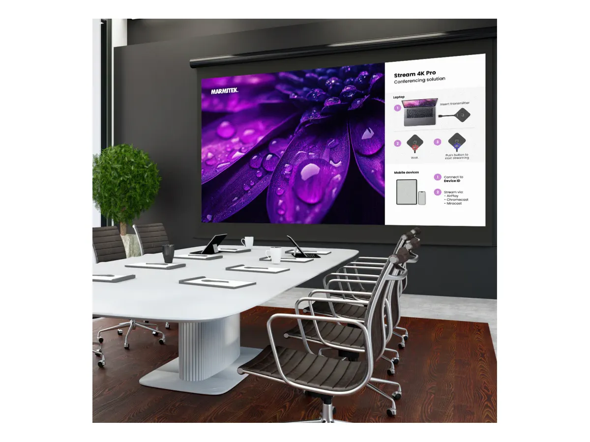 Stream 4K Pro Kit - Wireless Presentation System 1xTX/1xRX