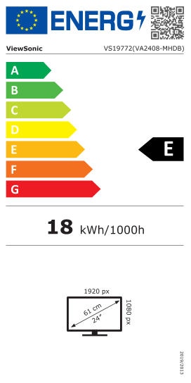 Energy label 90702475