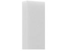 SURFACE acoustic wall - fiber white - 104x120cm 1-point suspension