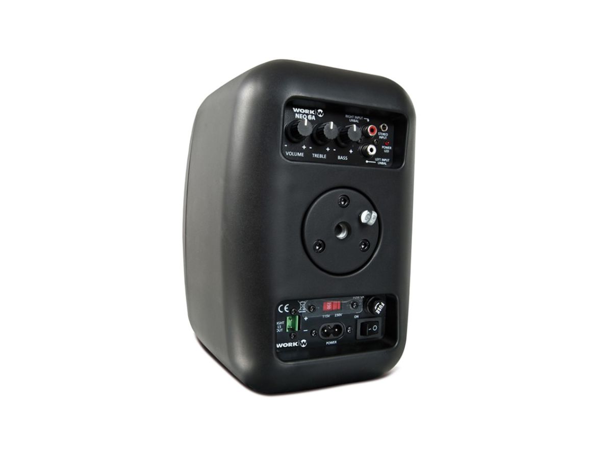 NEO 6A black - Active + passive loudspeaker 2 x 30 W RM
