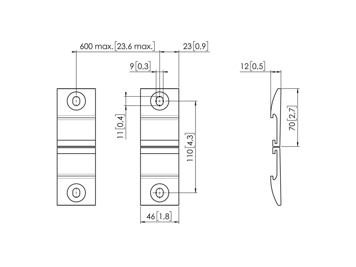 MOMO C102 - Interface pour barre d'adaptation blanc