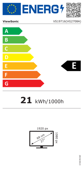 Energy label 90702414