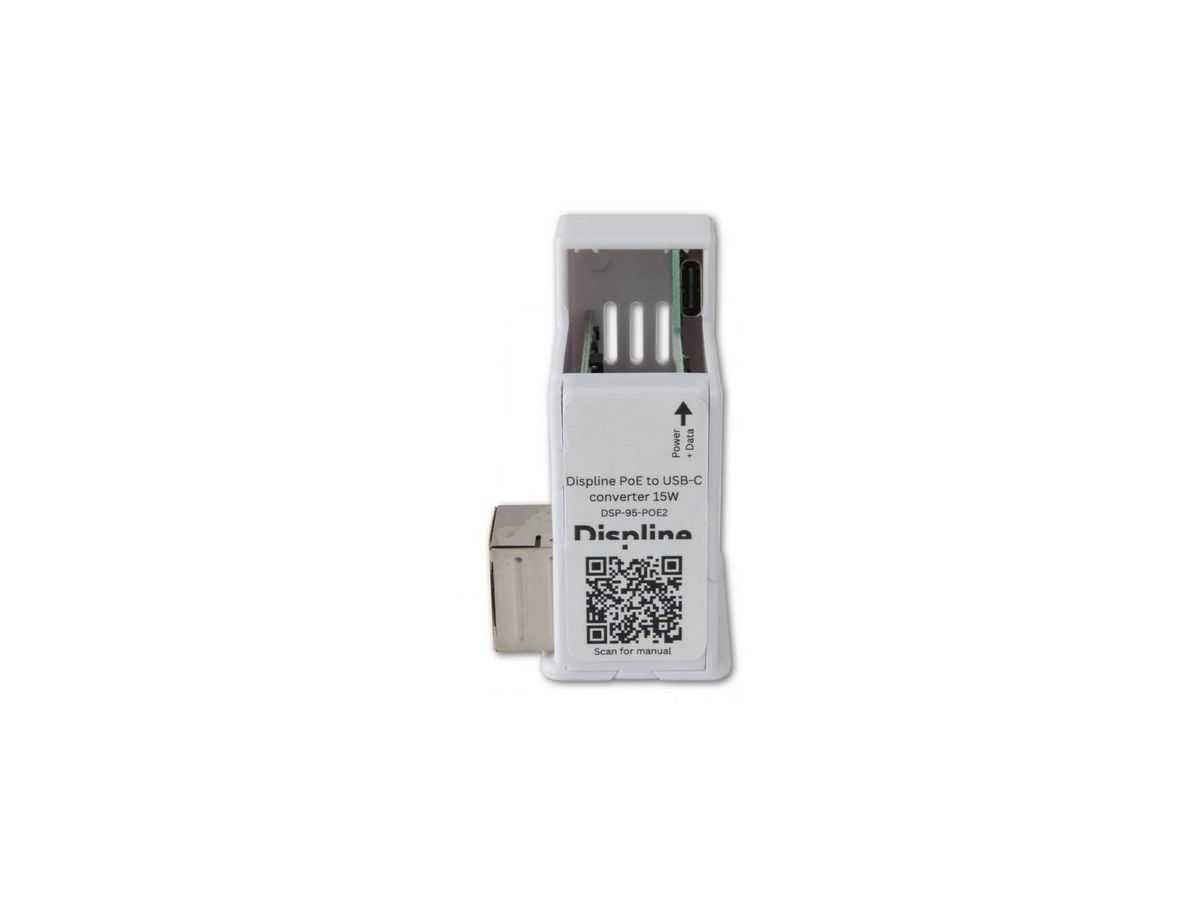 PoE Konverter 10 Watt - USB-C / Strom + Daten