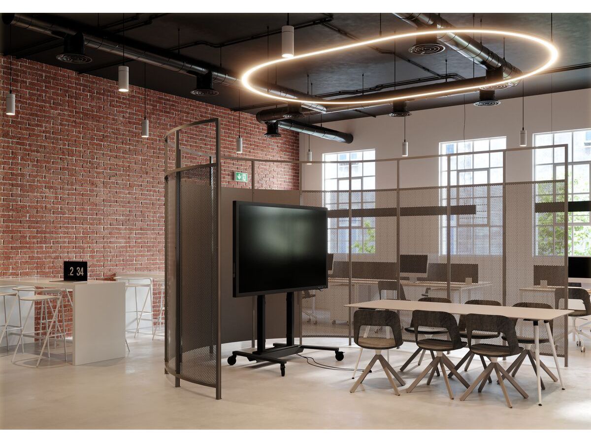 RISE 4208 - Trolley mit motoris. Displaylift, 80mm/s