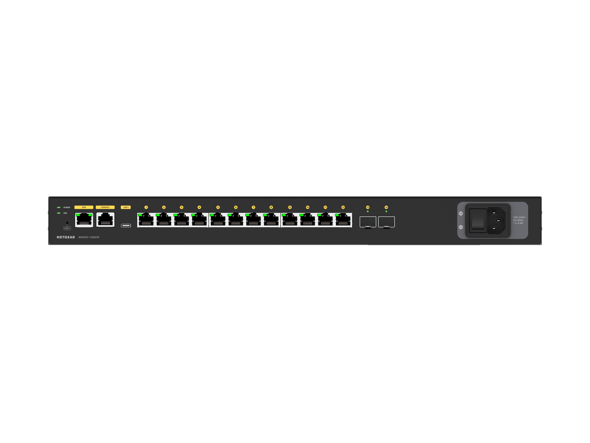 M4250-12M2XF - Network Switch 14 Port 2.5G, Managed