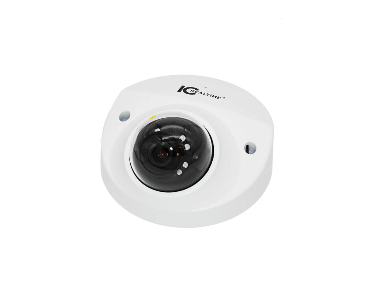 IP Dome Camera - 2MP,  IP In/Out, Vandal Dome. Fixed