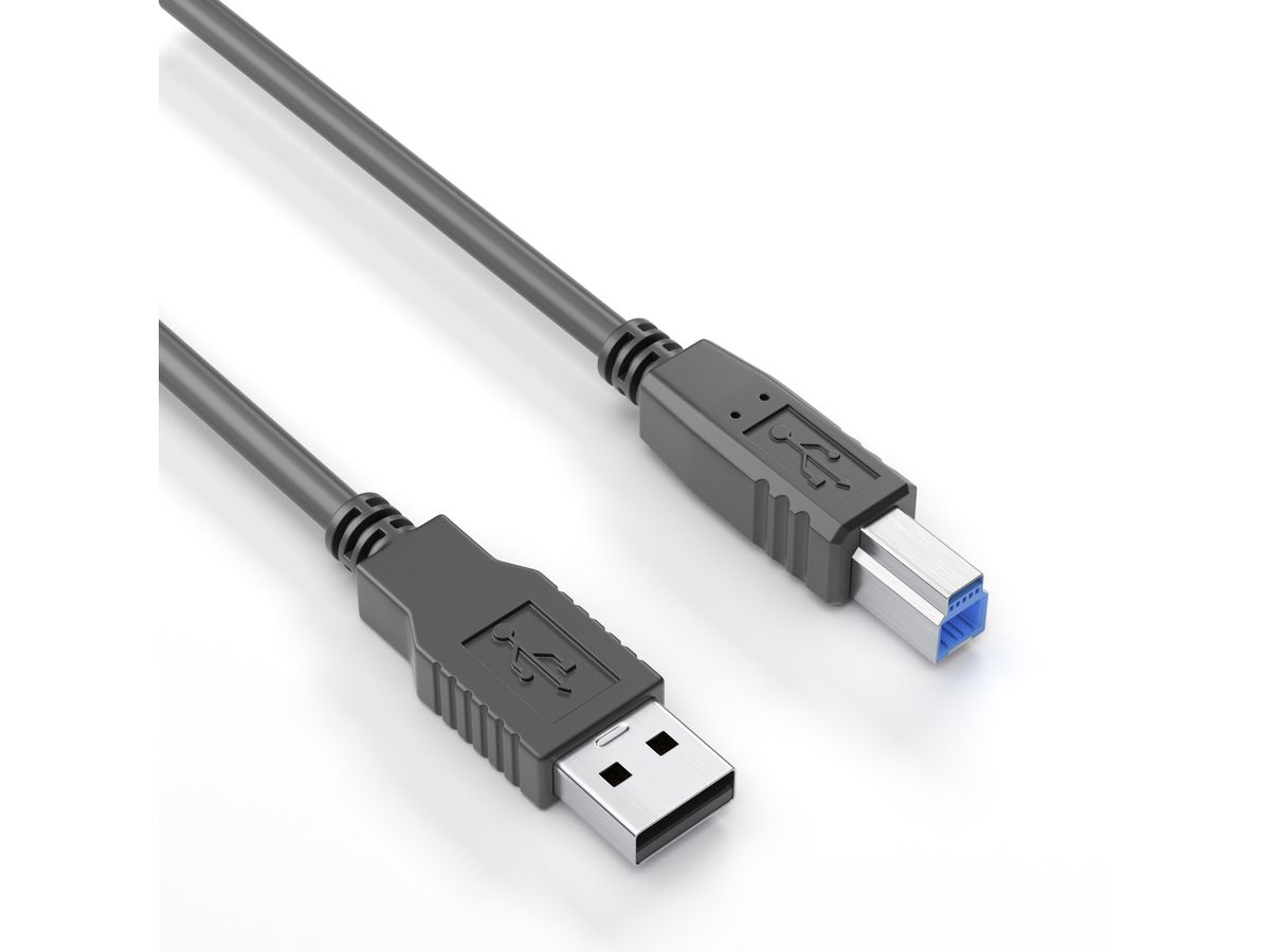 USB3.1 type B to A with screw head, 3m - for VC520PRO2/VC520PRO3